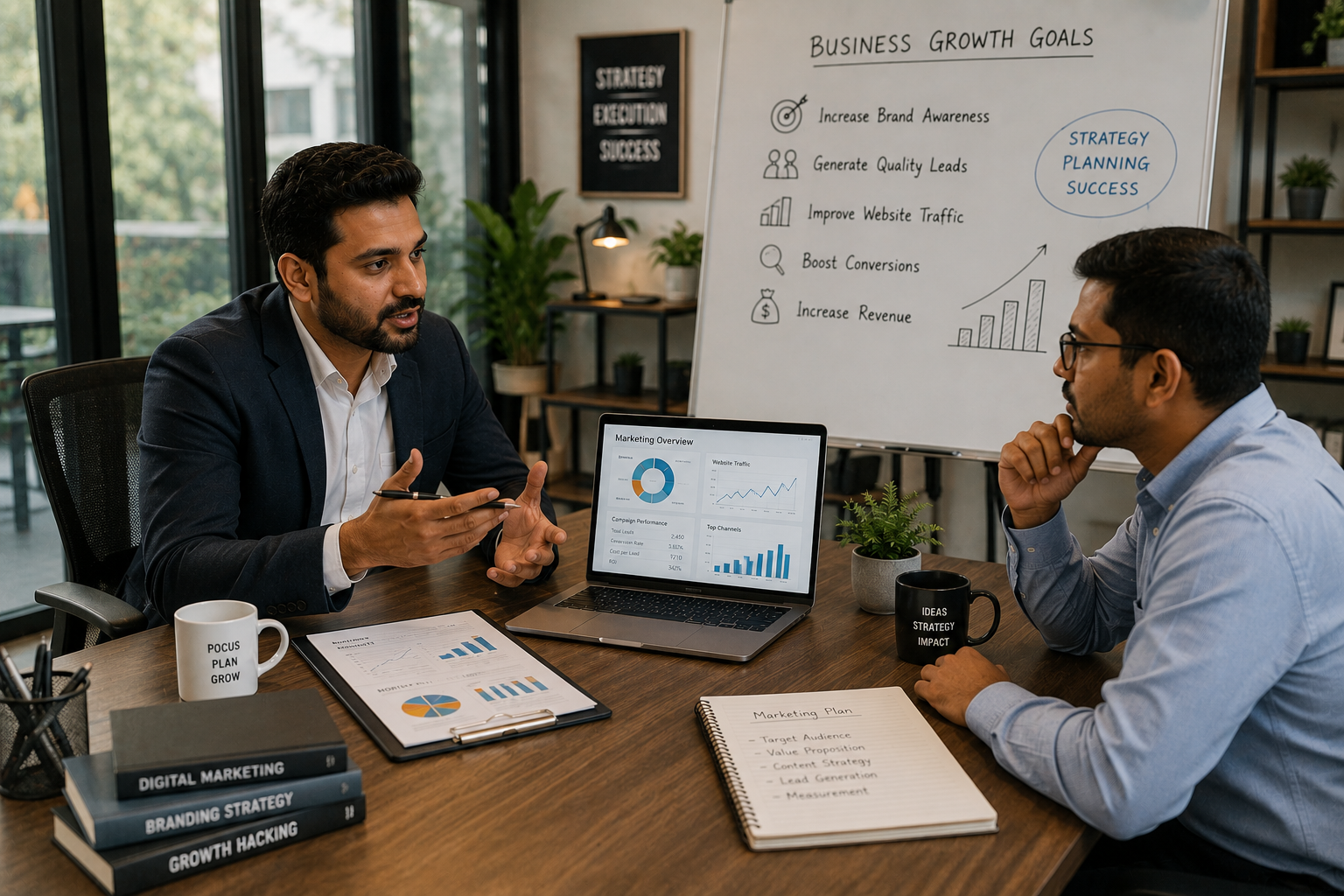 Successful digital marketing begins with clearly defined business goals—not just marketing activities.