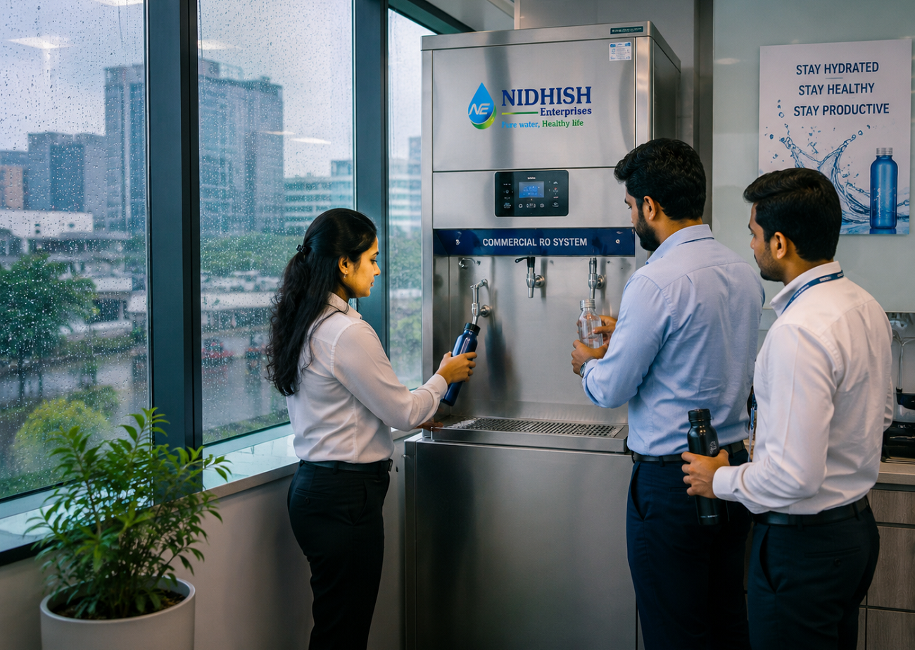 Why Monsoon Water Is More Dangerous Than You Think: Why Every Commercial Space in Indore Needs a Commercial RO System