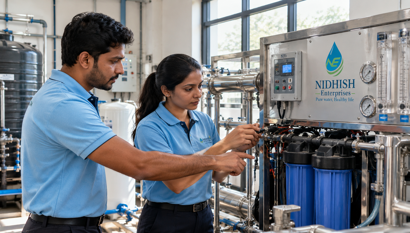 Commercial RO Capacity Planning consultation for a business water purification system